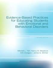 Evidence-Based Practices for Educating Students with Emotional and Behavioral Disorders with Access Code