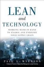 Lean and Technology