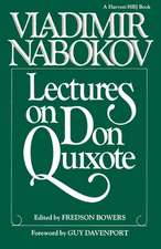 Lectures On Don Quixote