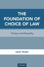 The Foundation of Choice of Law: Choice and Equality