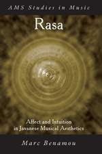 Rasa: Affect and Intuition in Javanese Musical Aesthetics