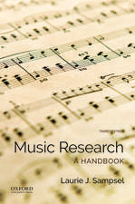 Music Research: A Handbook