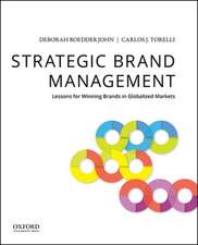 STRATEGIC BRAND MGMT