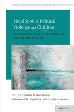 Handbook of Political Violence and Children