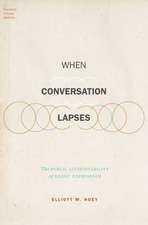 When Conversation Lapses