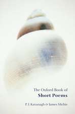 The Oxford Book of Short Poems