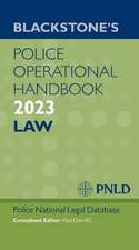 Blackstone's Police Operational Handbook 2023