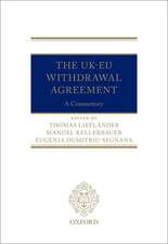 The UK-EU Withdrawal Agreement