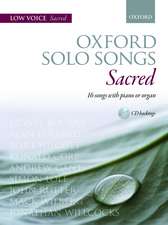 Oxford Solo Songs: Sacred: 16 songs with piano or organ