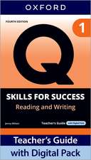 Q: Skills for Success Fourth Edition Level 1 Reading and Writing Teacher's Guide with Digital Pack