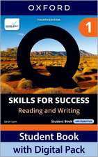 Q: Skills for Success Fourth Edition Level 1 Reading and Writing Student Book with Digital Pack