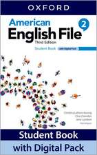 American English File: Level 2: Student Book with Digital Pack: Print Student Book and 2 years' access to Student e-book, Workbook e-book, Online Practice and Student Resources