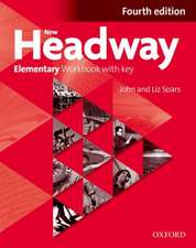 New Headway: Elementary Workbook with Key