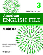 American English File: Level 3: Workbook