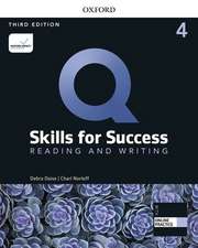 Q: Skills for Success: Level 4: Reading and Writing Student Book with iQ Online Practice