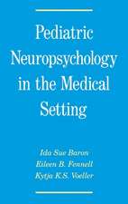 Pediatric Neuropsychology in the Medical Setting