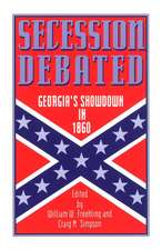 Secession Debated: Georgia's Showdown in 1860