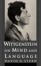 Wittgenstein on Mind and Language