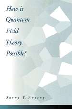 How is Quantum Field Theory Possible?