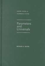 Parameters and Universals