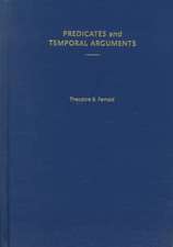 Predicates and Temporal Arguments