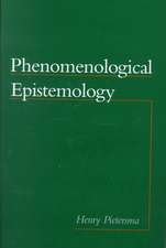 Phenomenological Epistemology