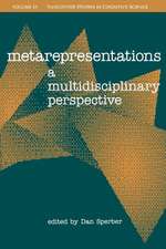 Metarepresentations: A Multidisciplinary Perspective