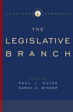 The Legislative Branch