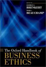 The Oxford Handbook of Business Ethics