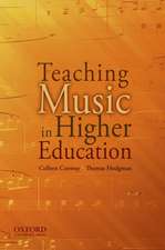 Teaching Music in Higher Education