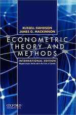 Econometric Theory and Methods: International Edition