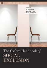 The Oxford Handbook of Social Exclusion