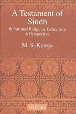 A Testament of Sindh