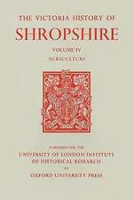 A History of Shropshire – Volume IV – Agriculture