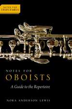 Notes for Oboists