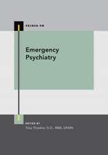 Emergency Psychiatry