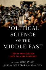 The Political Science of the Middle East: Theory and Research Since the Arab Uprisings