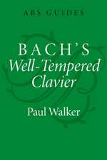 Bach's Well-Tempered Clavier