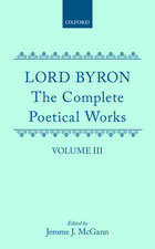 The Complete Poetical Works: Volume 3