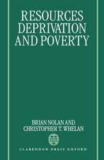 Resources, Deprivation, and Poverty