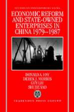 Economic Reform and State-Owned Enterprises in China 1979-87