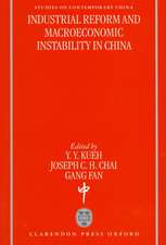 Industrial Reforms and Macroeconomic Instabilty in China