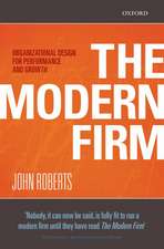 The Modern Firm: Organizational Design for Performance and Growth