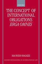 The Concept of International Obligations Erga Omnes