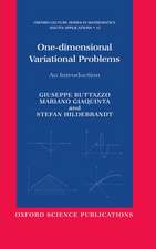 One-dimensional Variational Problems