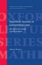 Hyperbolic Systems of Conservation Laws: The One-dimensional Cauchy Problem