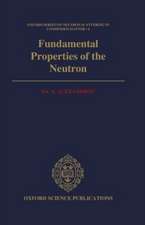 Fundamental Properties of the Neutron