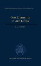 Ore Elements in Arc Lavas