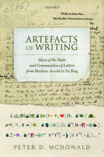 Artefacts of Writing: Ideas of the State and Communities of Letters from Matthew Arnold to Xu Bing