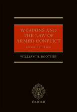 Weapons and the Law of Armed Conflict